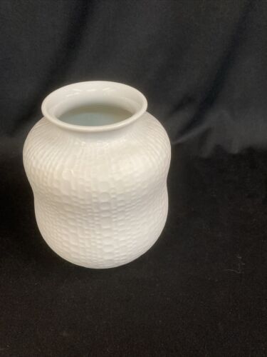 Vase en porcelaine, blanc, Royal Bavaria KPM, d'occasion, très bon état. - Photo 1/4