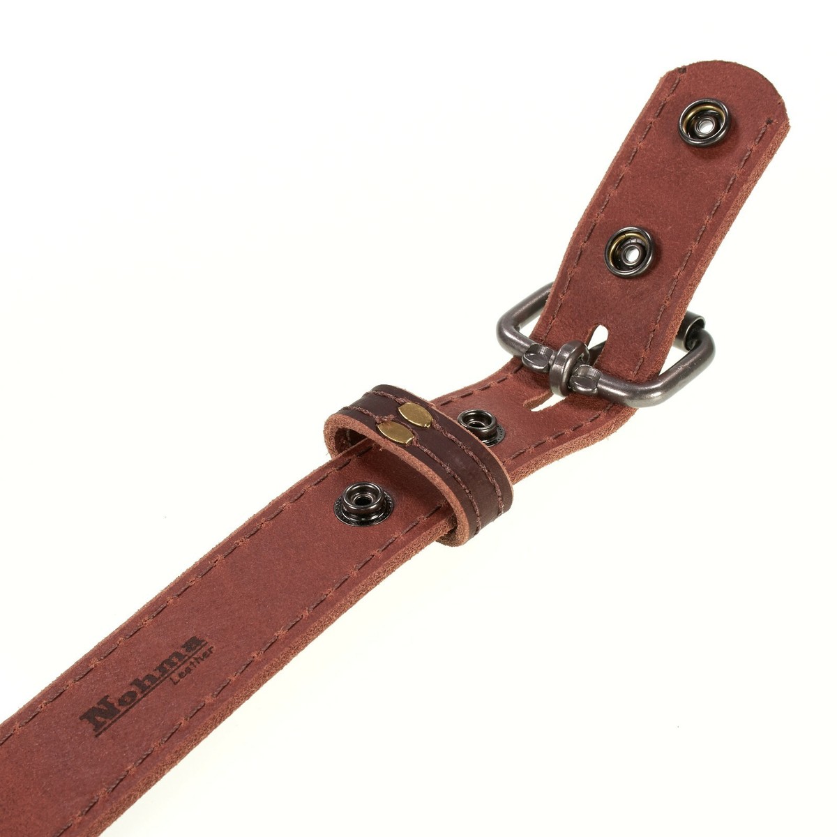 Americanino Vintage Cintura Uomo In Vera Pelle Di Bufalo Full Grain - Fatta A Mano In USA Da Amish, Larga 1.5 Cintura Full Grain Fatta A Mano - Foto 4