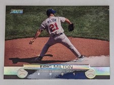 Eric Milton 2001 Topps Stadium Club Minnesota Twins Baseball Card #32 MLB