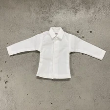 SU-SH-WHT-L: 1/12 white dress shirt for 6" Vtoys Mezco GWToys muscular body