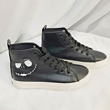 The Nightmare Before Christmas Jack Skellington Hi-Top Sneakers Disney Size 6