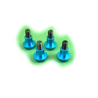 <!--F#f_0-->Steel & Blue Alloy King Pin Set (4 pcs) for Tamiya M05, M06 1:10 RC Mini cars<!--F/-->