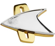 Star Trek Voyager Badge Pin Space 60s 70s Fancy Dress Costume Cosplay Accessory