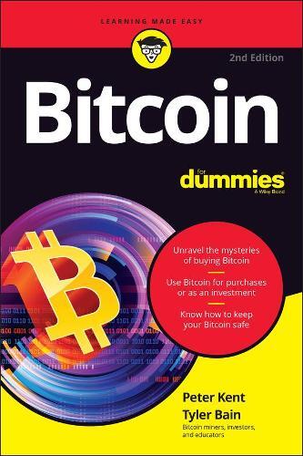 Peter Kent Tyler Bain Bitcoin For Dummies (Tascabile)