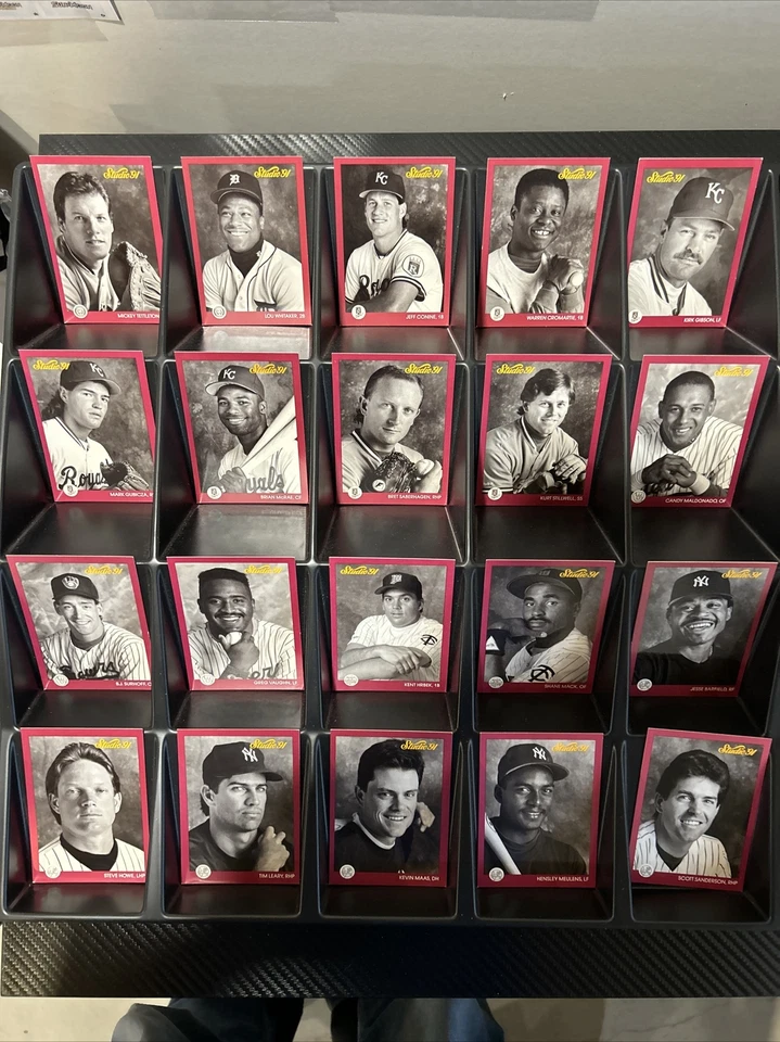 1991 Leaf Studio Baseball Cards Complete Your Set (#'s1-275 ) EXCEL. or Better - Image 3 of 4