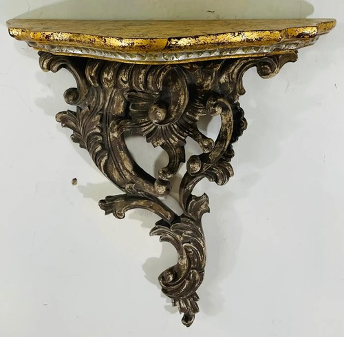 Antique French Baroque Style Wall Bracket, a Pair - Picture 10 of 15