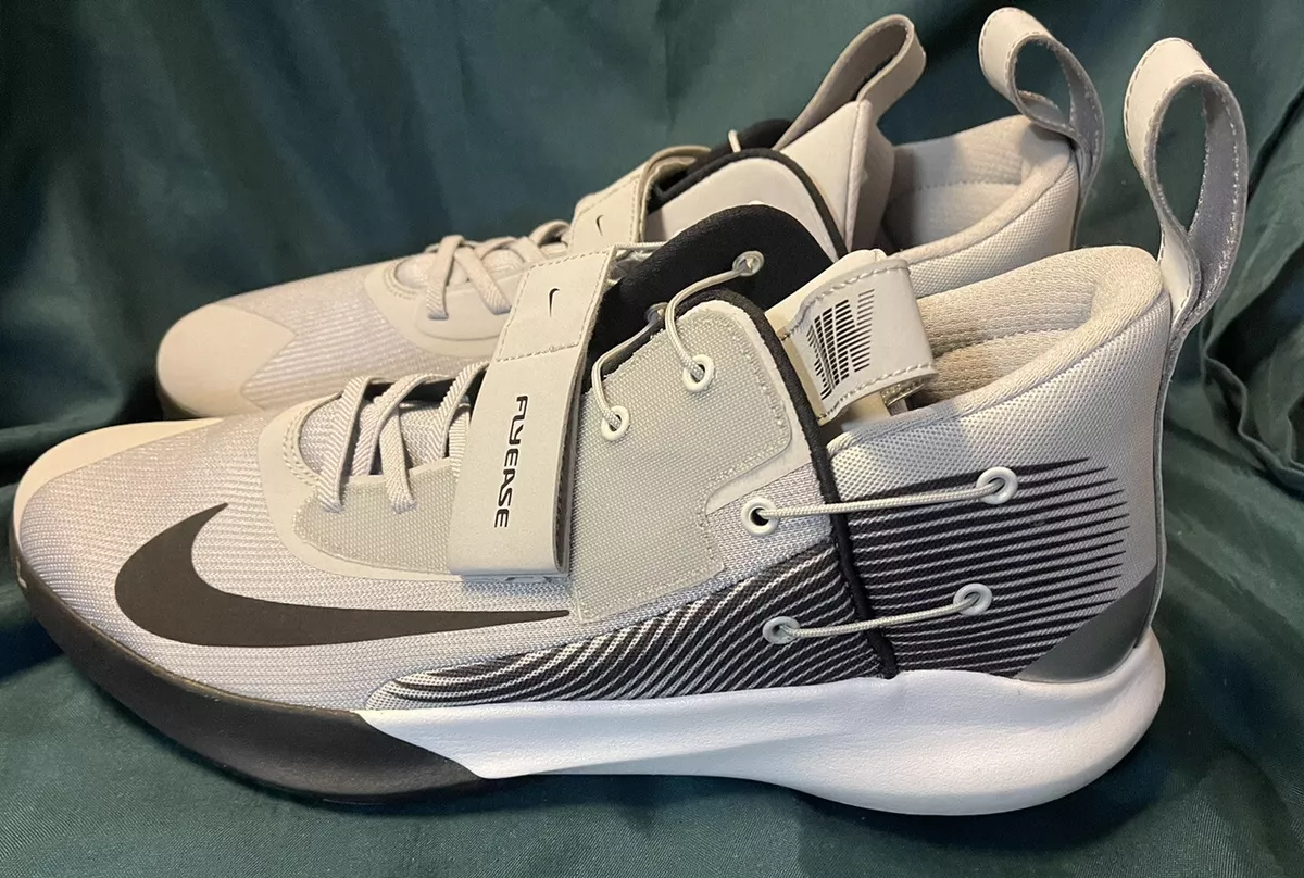 responsabilidad Rebelión Kakadu NIKE PRECISION 4 IV FLYEASE GREY SZ 14 SNEAKERS ATHLETIC CV3450-002 | eBay