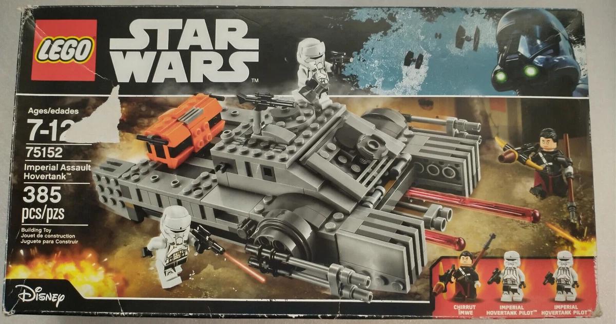 LEGO Star Wars Imperial Assault Hovertank 75152 Opened Retired