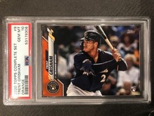 TRENT GRISHAM 2020 Topps Series 1 Complete Set PSA 10 ORANGE card #9 Pop 7