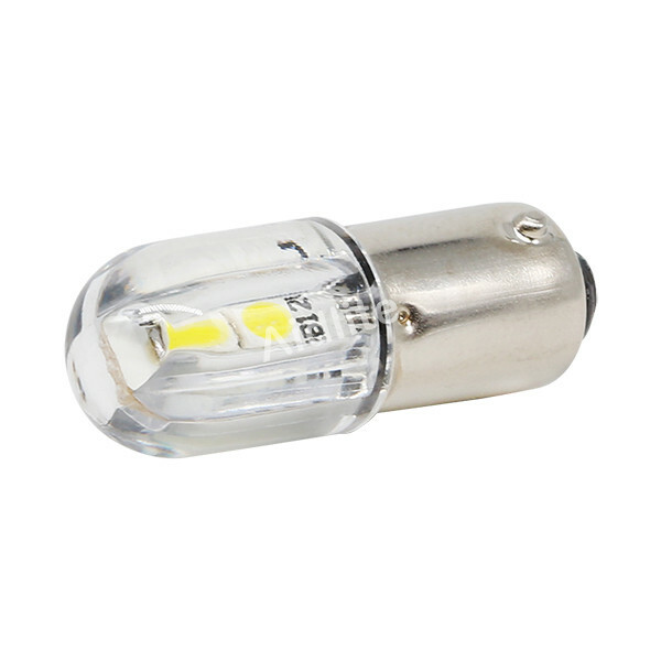 Hi-STA  BA9S LED 白色 24V 80個 BA9S LED Bulb - Side Emitter - Natural White LED - 12V