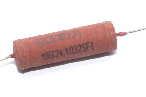 6x DDR Draht-Widerstand von RFT Typ TGL200-8041, verschied. Werte / 10 Watt, NOS - Picture 14 of 18