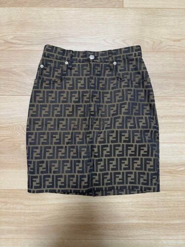 FENDI Zucca pattern mini skirt - Foto 1 di 6