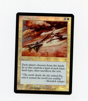 Global Ruin Invasion FOIL LP Magic the Gathering