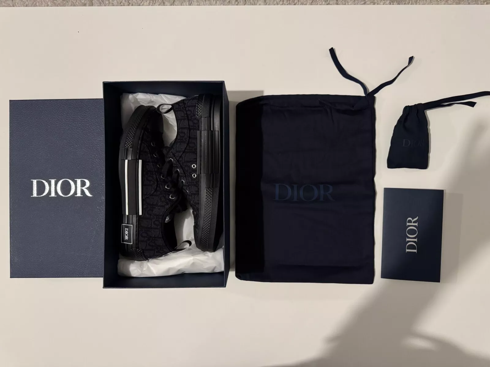 Dior B23 Low 'Dior Oblique   Black'