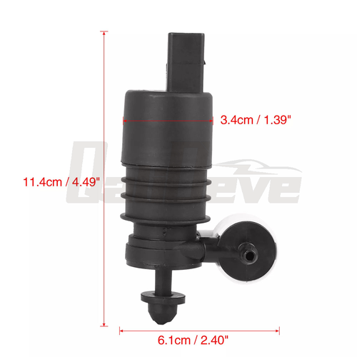 FEBI BILSTEIN Windshield Washer Pump 67127388349 for BMW X5 Mini Cooper X3 X1 - Picture 5 of 7