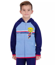 Super Mario Character Boys 2-piece Fleece Jacket Jogger Pants Set Size: 6/7