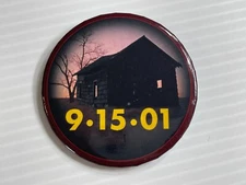 Haunted House Movie "9.15.01" - VHS & DVD Video Release Promo Button / Pin Back