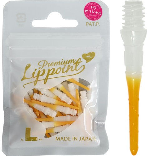 30 x L Style N9 LipPoint Two Tone White Soft Tips Spare Points, Various Colours - Picture 5 of 8