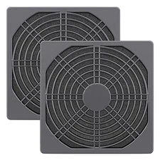 2 Pack 120mm Pc Fan Dust Filter Cover Computer Mess