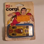 CORGI Junior Jr DC #24 Shazam! Captain Marvel Car Die-Cast Vintage 1979 Mettoy