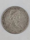 1967 Canada 10 Cents Silver Coin - VG condition