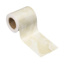 Wood Grain Wallpaper Border 2" x 16.4ft Textured Frame Sticker White Jade