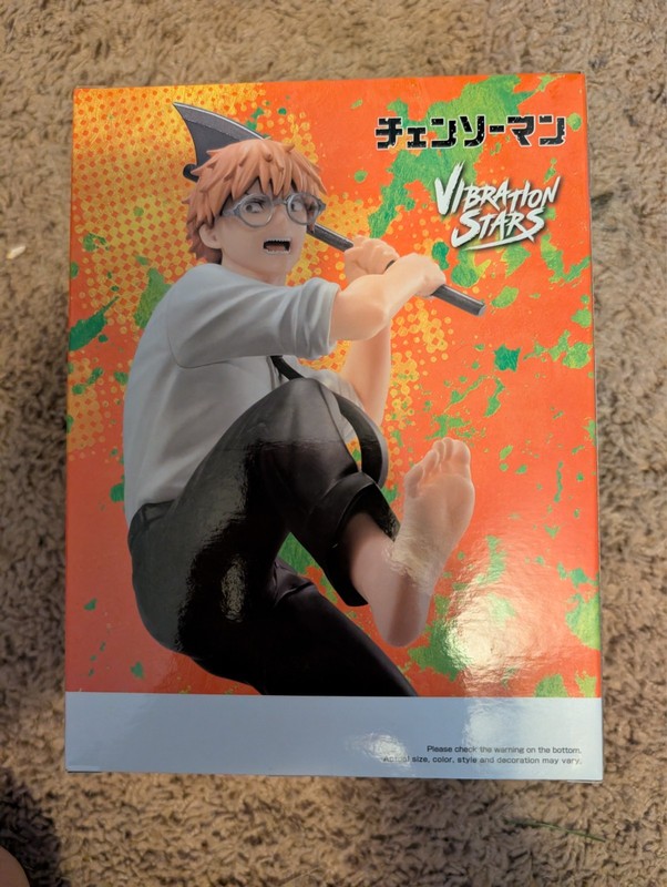 Bandai Banpresto Chainsaw Man Vibration Stars Denji Figure New
