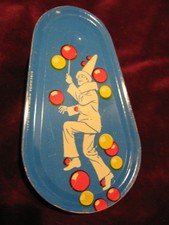 Vintage Kirchhoff Life of the Party Clown New Year's Tin Noise Maker Gd!