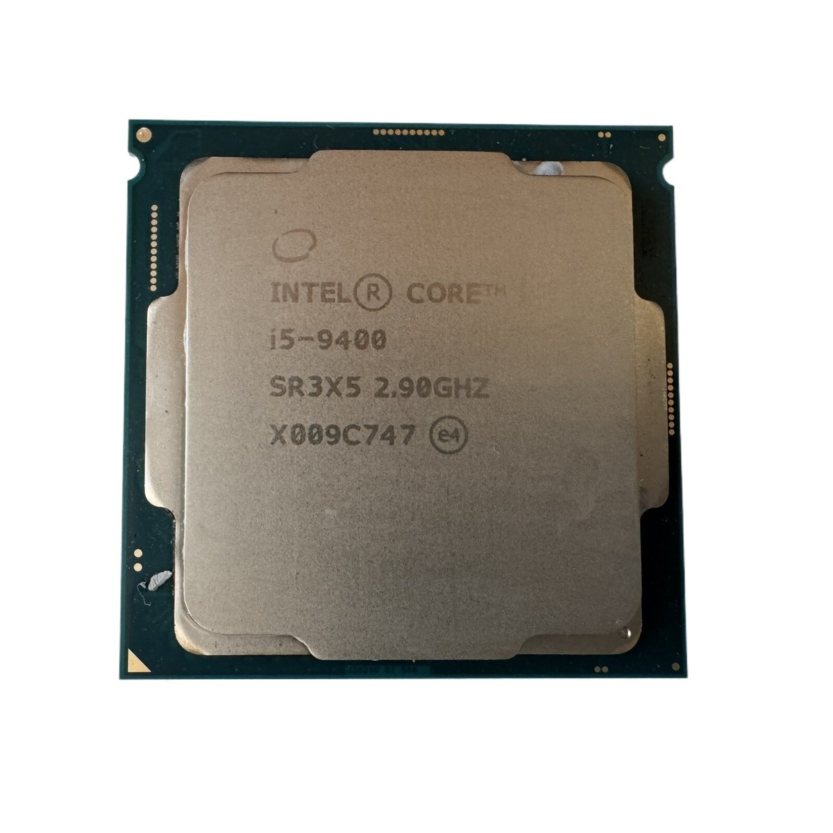 CPU Intel Core i5-9400 CPU 9th Gen Intel Core i5-9400 CPU 2.9GHz (Turbo 4.1GHz) LGA-1151