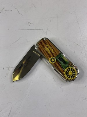 Franklin Mint John Deere Tractor 1934 Model  A  - Pocket Knife 3.5 