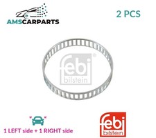 WHEEL SPEED SENSOR RING ABS PAIR FRONT REAR 178022 FEBI BILSTEIN 2PCS NEW