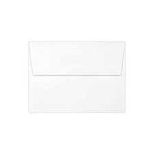 A7 Invitation Envelopes  Peel  Press  5 1/4" x 7 1/4"  50 Qty. White Linen