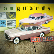 Lledo Vanguards Vauxhall Pa Cresta 2-tone Diecast 143 Model Boxed Lledo Vanguards Vauxhall Pa Cresta 2-tone Diecast 143 Model Boxed