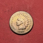 (1) Beautiful Antique 1867 Indian Head Cent/Penny AG-ALMOST GOOD NICE FILLER