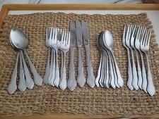 Vtg 28 Pc Lot Stanley Roberts MAJESTY Stainle...