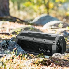 FUGOO Element Waterproof Floating Bluetooth Speaker IPX7 40H Playtime Gray