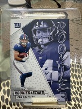 Panini 2025 Rookies & Stars Cam Skattebo New York Giants Rookie #3 Football Card