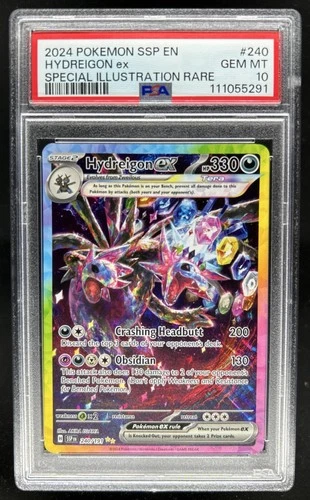 2024 Pokemon Surging Sparks Hydreigon Ex #240/191 PSA 10 GEM MINT
