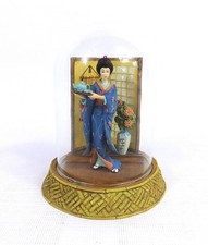 Small Franklin Mint 'The Tea Ceremony' Japanese Geisha Manabu Saito Figurine