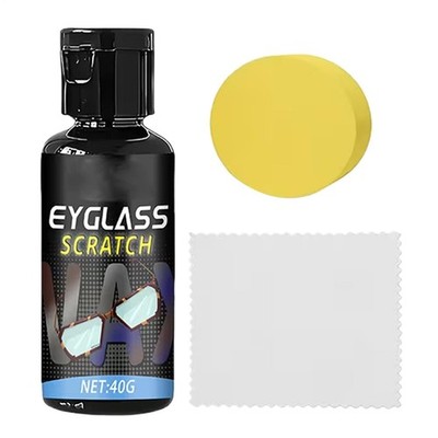 Scratch Remover For Eyeglasses Portable Polish Cream 40g Lens Scratch Remover