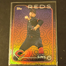 Topps 2018 Series Two #355 Lucas Sims Rookie Cincinnati Reds MLB Baseball Card. rookie card picture