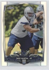 2014 Topps Chrome Refractor Zack Martin #207 0zt5