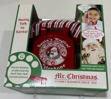 Mr. Christmas Santa  s Interactive Magical Telephone / Brand New in Box