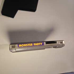 Monster Party Nintendo NES Game with Sleeve, Tested and Working