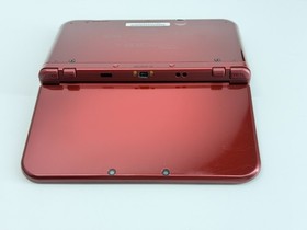 New 3DS XL Metallic Red Handheld System Bundle w/Games & Charger
