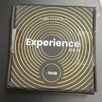 LOOP EXPERIENCE PRO EARPLUGS GOLD new open box 