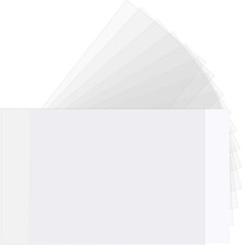 100 Pcs 4 x 6 Inch Recipe Card Protectors, Recipe Card Covers
