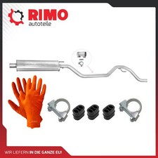 für Opel Vectra C 1.6 1.8 2002-2009 Mittelschalldämpfer Auspuff Mit Montgaesatz