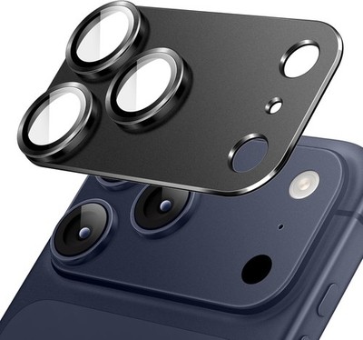 JETech Kamera-Schutz iPhone 17 Pro, 6,3 Zoll, Volle Abdeckung, Gehärtetes Glas