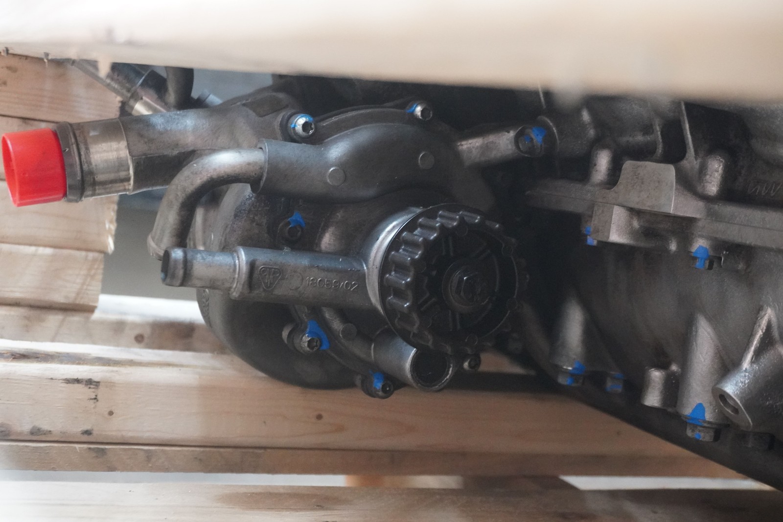 3.8l Twin Turbo V8 Engine Motor Long Block Assembly OEM M838t Mclaren 650s 2015